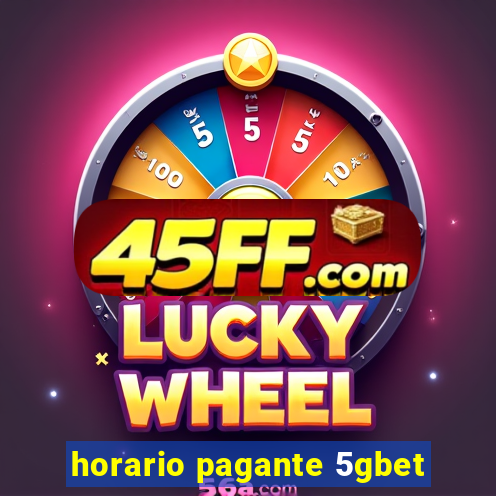 horario pagante 5gbet